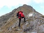 Ai passi Belviso e dei Lupi dalla valle del Gleno (19 ottobre 08)  - FOTOGALLERY